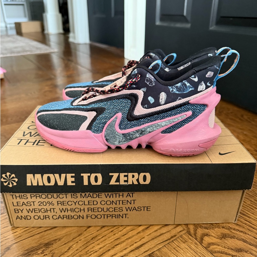 Nike Kids' Multicolor Sneakers with Pink Accents